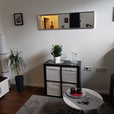 Direkt an den Wallanlagen:  Sanierte, teilmöbilierte Wohnung mit EBK im EG