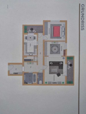 Über den Dächern Rheinstettens mit Schwarzwaldblick