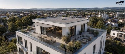 Privatsphäre, Weitblick und großzügige Dachterrassen