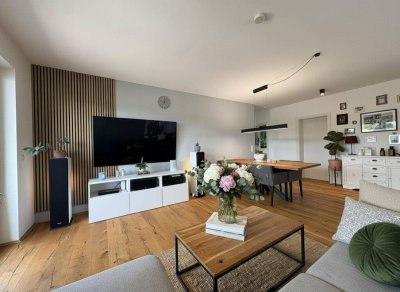 Premstätten - exklusives, Penthouse mit traumhafter uneinsichtiger 92 m² Terrasse und zwei überdachten Stellplätzen!