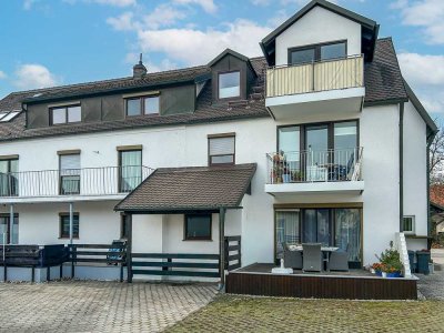 Herrliche 1 - Zimmer Wohnung mit Terrasse und Singleküche