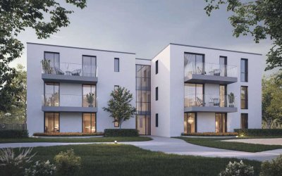 2-Zimmer-Neubauwohnung mit Privatgarten