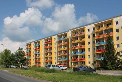 2-Raum-Wohnung mit Balkon im Stadtteil Lusan