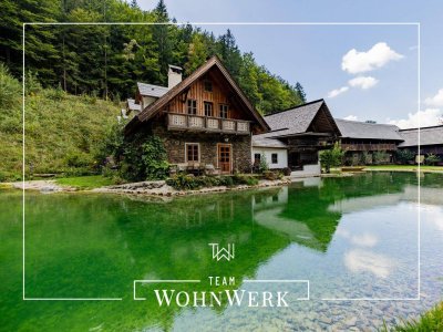 Einzigartiges aufwendig revitalisiertes Bauernhaus aus dem 16. Jahrhundert | Privater See | Absolute Ruhelage