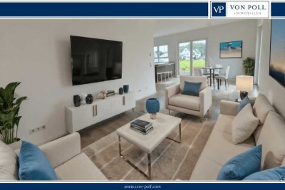 * Energiespar-Neubau *
Modernes und lichtdurchflutetes Einfamilienhaus mit effizienter Technik