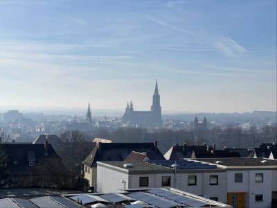 Sonnige Aussichten mit Münsterblick: 1,5 Zimmerwohnung am Safranberg zu vermieten (unbefristet)