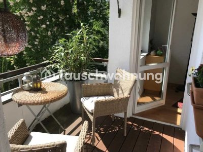 Tauschwohnung: Traumwohnung am Rhein mit Südbalkon