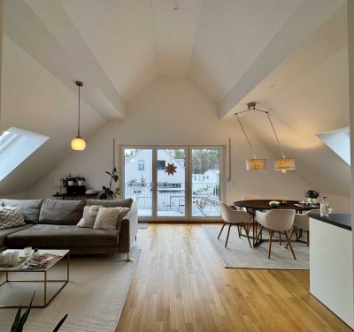 3 Zimmer Penthouse Wohnung in Alterlangen mit Balkon