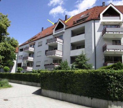 Ruhige 3,5-Zimmer 98m² Maisonette DG mit Balkon