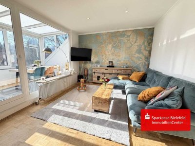 Dachgeschosswohnung mit Sparrenburg-Blick im Herzen des Bielefelder Westens
