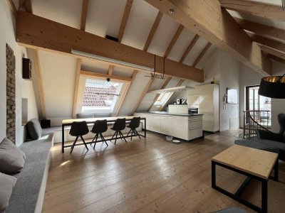 Altstadtjuwel saniert mit historischem Charme und modernem Wohnkomfort mit großzügiger Innenhof Dachterrasse Zentrum Pfarrgasse in Enns