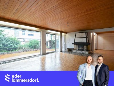 Sanierungsbedürftige Doppelhaushälfte mit viel Potenzial in zweiter Reihe von Griesheim!