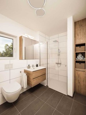 Neubau-Doppelhaushälfte für die ganze Familie