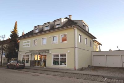 Außergewöhnliche 3,5 Zi-/DG-Stadtwohnung
zu 4.510,- €/m² -der Wohnraumriese im Herzen von Penzberg