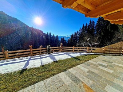 Sonniges Gartenapartment als Ferienwohnung mit Wohlfühlcharakter in spektakulärer Panoramalage