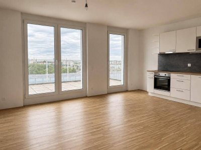 3-Zimmer-Dachgeschosswohnung mit der Terrasse und Weitblick | Klimaanlage | U2 Aspernstraße direkt vor der Tür |Top 3.89