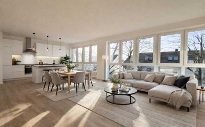 Moderne 2-3 Zimmer-Wohnung mit TG-Stellplatz im begehrten Komponistenviertel