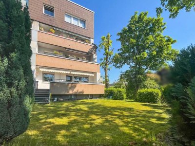 Sonnige Hochparterre-Wohnung mit eigenem Garten und TG-Stellplätzen in Kaarst