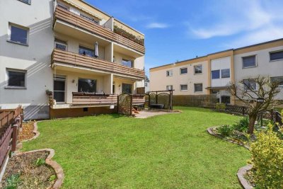 4-Zimmer-Wohnung mit Garten, Stellplatz und 2 Bädern