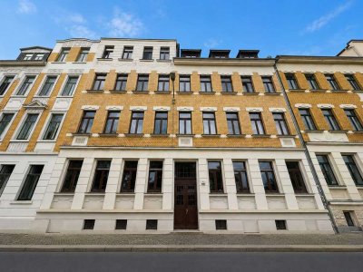 Denkmalschutz: Wohnen mit Blick ins Grüne - helle 3-Zimmer-Wohnung in Leipzig-Ost zu erwerben