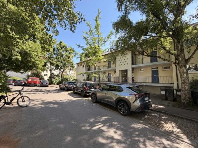 Ruhige 1,5-Zimmer-Wohnung mit Südbalkon