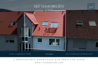 Zwei Einheiten – eine Kapitalanlage: Sanierte Maisonette-Wohnung mit 5 % Rendite in Alsbach-Hähnlein
