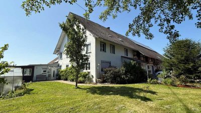 LANDIDYLLE IN EHEM. BAUERNHAUS! Die besondere 2 1/2-Zi.Wohnung mit Balkon bei Horgenzell