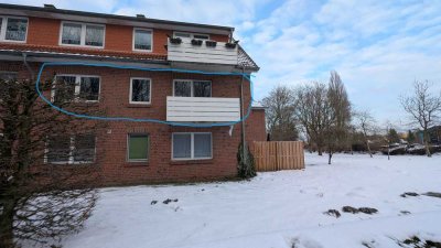 Provisionsfrei: Gepflegte 3-Zi-Wohnung mit Balkon & Stellplatz – BJ 1995 –Fedderwardergroden