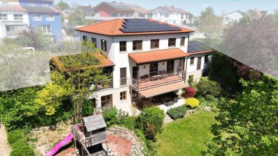 Eine Villa mit Weitblick – Hanglage trifft "Zugspitzenpanorama"