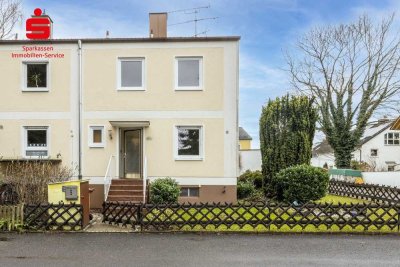 freies Reiheneckhaus mit Südwestgarten in ruhiger Lage