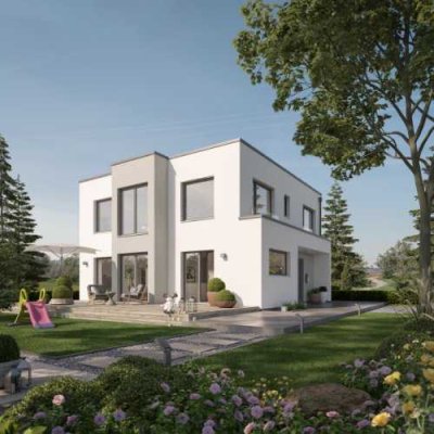 Wohnen, wie du es dir wünschst! - Stadtvilla von LivingHaus inkl. Grundstück