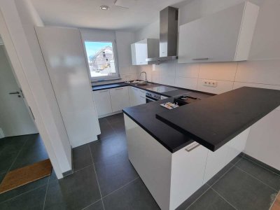 New Building, modern, high-quality, low-energy terraced house, with kitchen, 2 miles from the clay