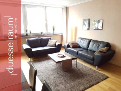 Attraktive und vermietete 3-Zimmerwohnung mit Balkon und Tiefgarage in Düsseldorf-Oberbilk