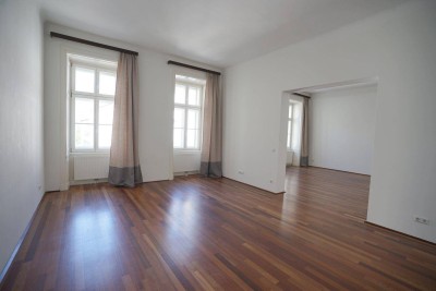 1010 Wien ab August: Schöne 4-Zimmer Stadtwohnung ca. 138m² am Fleischmarkt; € 2.660,- zu vermieten