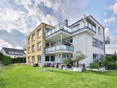 Moderne 4-Zimmer-Wohnung mit großem Gartenanteil in Südausrichtung