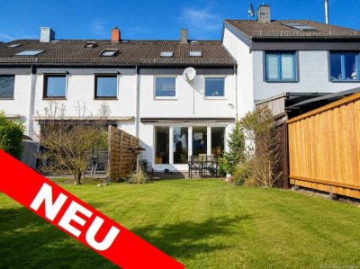 !! Wohnen in netter Nachbarschaft - solides Reihenhaus mit Garage für die junge Familie !!
