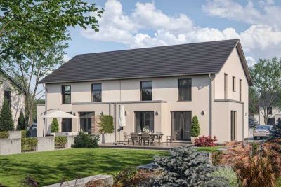 Bezugsfertiges, attraktive DHH CLOU 136.1 (wie Abb.) incl. Grundstück zzgl. NK