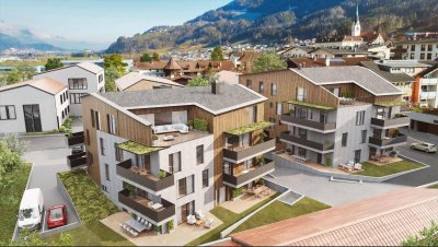 Wohnen am Hirschenkreuz II im Penthouse