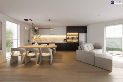 Erdgeschosswohnung mit Garten und Loggia im frechen FRANZ!