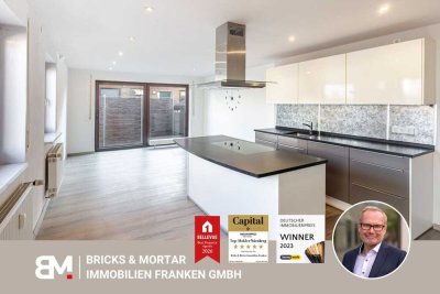 Auf 2 Ebenen: Wohnung mit Garten, 2 Stellplätzen, eigenem Eingang, EA: Klasse A, Einbauküche 2018