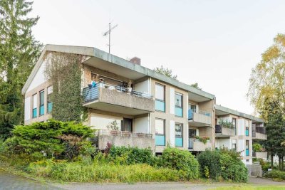 Gepflegte Souterrain-Wohnung mit 2 Zimmern und Terrasse in naturnaher Lage