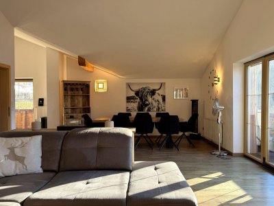 108 m² Dachgeschosswohnung mit schöner Aussicht