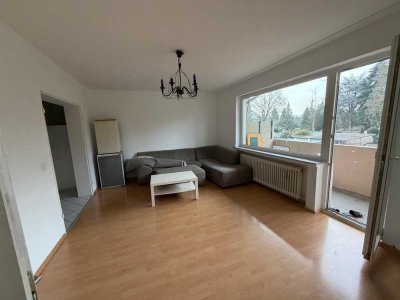 2-Raum Wohnung mit Balkon und Gartennutzung