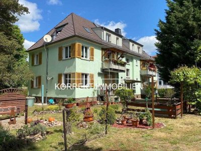 3-Zimmer-Wohnung (1. OG) mit Balkon, Garage, Stellplatz und Gartennutzung