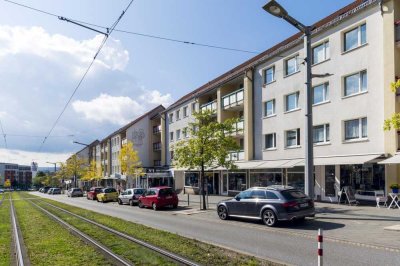 Sanierte 2-Raumwohnung mit Balkon im Zentrum
