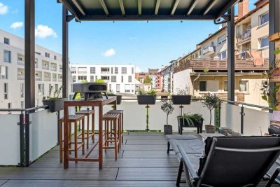 Großer Balkon, Gartenmitnutzung und charmanter Altbau-Flair - ein Kleinod im Stühlinger!