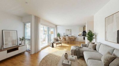 Provisionsfreie 4-Zi.-Wohnung mit Balkon, TG-Stellplatz & Einbauküche in RV, bezugsfrei zum 01.04.26