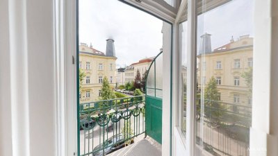 Charmante Altbauwohnung mit Balkon und Gartennutzung I Sievering I Saniert