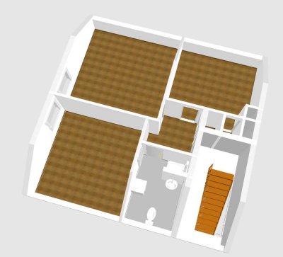 2 Zimmerwohnung mit großer Küche und Tageslicht-Bad in Schwetzingen-Hirschacker