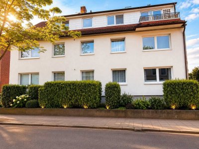 KAPITALANLAGE: vermietete 2-Zi. ETW ca. 53,73m²+ Souterrain ca. 30m² als Hobby,  in zentraler Lage